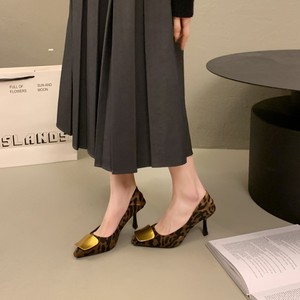 Tendance Mode Printemps-Été : Escarpins Coréens en PU Souple, Rehaussants, Résistants, Confortables, Intemporels, Antidérapants, 7,5 cm - Product Image 3