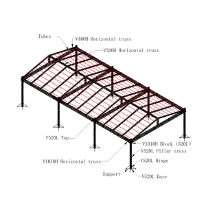 Осветительная сценическая Ферма для выставочной алюминиевой сценической фермы