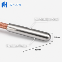 Sonde de température à thermocouple de type K, haute température 480°C, câble en fibre de verre, sonde industrielle à réponse rapide, OEM ODM IP65