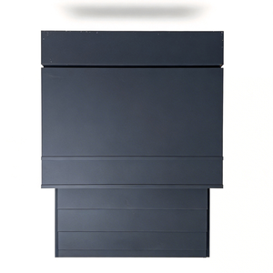 Cappa di Ventilazione <span class=keywords><strong>per</strong></span> Barbecue da Esterno in Acciaio Inox Personalizzata, Altezza 110 Pollici, Finitura Grigio Carbonio/Nero, Design Moderno - Product Image 4