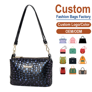 Genuine Leather Crocodile Pattern Crossbody <b>Bag</b> – Factory Direct Supply For Wholesale & OEM Orders - Product Image 1