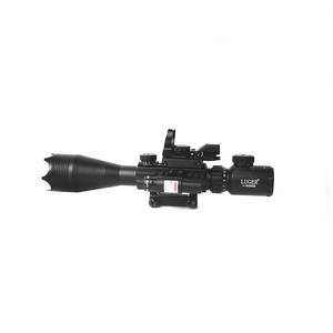4-16x50AOEG lunette longue portée Rouge Vert Illuminé avec HD101 point rouge Reflex laser spotting hunt combinaison de visée télescopique - Product Image 2