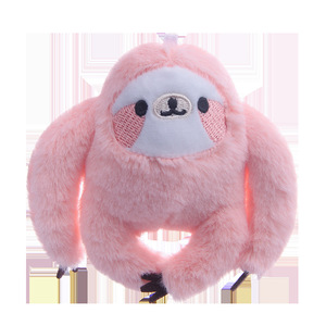 Venta al por mayor nuevos y superventas mono perezoso juguetes de peluche pequeño mono figuritas muñecas llaveros colgantes y muñecas de tela - Product Image 4