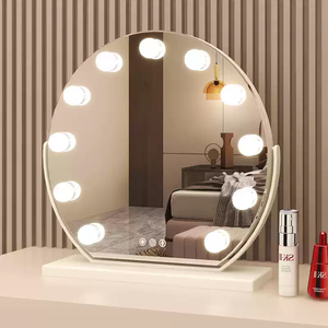 Tùy chỉnh LED thắp sáng xoay gương trang điểm cho nhà/Salon sử dụng - Product Image 5