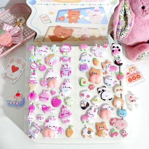 Coque de téléphone 3D souple à motif de dessin animé mignon, autocollants gonflés, autocollants en relief pour scrapbooking, autocollants <span class=keywords><strong>bulle</strong></span> pour bouteille d'eau, autocollants chat en relief, autocollants décoratifs Kawaii pour enfants - Product Image 3