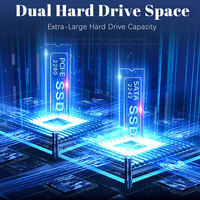 16 Inch Intel Core I7-9750H Dual Screen + 14 Inch Touch Laptop Win 11 Gaming Gamer Business Notebook Computer Laptops Wholesale