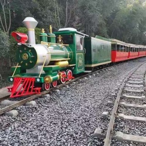 Hualong Cheap Price YUHualong Amusement Park Attractive Tourist Road Track Ride-On Train Kids 36 People 2200W Motor Popular Shop - Product Image 5
