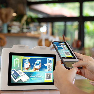 Estación de Alquiler de Bancos de Energía Compartidos NEO de 8 Ranuras, Banco de Energía Portátil para Carga Móvil con Escaneo de Código <span class=keywords><strong>QR</strong></span> - Product Image 4