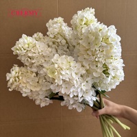 DC265 En gros Hortensia en soie vintage à dégradé, forme cône, pour bouquets, arches et arrangements de table