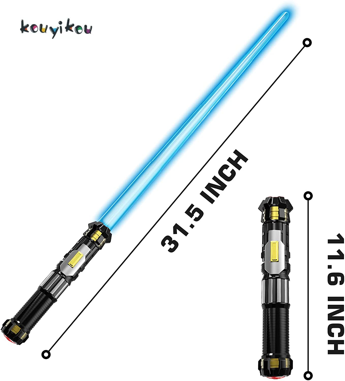 Новинка 2023, светящийся популярный световой меч 7 цветов RGB, перезаряжаемый световой меч для косплея, игрушка для трансфигурации