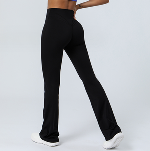 Pantaloni Yoga alla Moda a Prezzo Competitivo, Leggings Modellanti a Gamba Larga, Lunghezza 110 cm per <span class=keywords><strong>Donne</strong></span> <span class=keywords><strong>Alte</strong></span>, Pantaloni da Yoga per Allenamento - Product Image 5