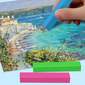 Kit de Pigmentos Vibrantes para Arte, Colores Surtidos, Tizas Pastel Suaves sin Polvo para Niños, Estudiantes, <span class=keywords><strong>Pintura</strong></span>, Dibujo y Bocetos - Product Image 5