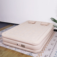 Matelas gonflable de lit d'air léger en PVC de haute qualité Durable imperméable pour Camping Essentials d'activité de plein air portables