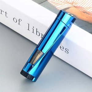 Kim Loại Thuốc Lá Refillable <span class=keywords><strong>3</strong></span> Ngọn Lửa Mạnh Mẽ Máy Bay Phản Lực Torch Nhẹ Hơn Khí Tùy Chỉnh Máy Bay Phản Lực Torch Nhẹ Hơn Bán Buôn Bật Lửa - Product Image 2