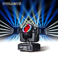 Projecteurs à tête mobile LED 60W DMX512 IP33 avec effet halo pour DJ, clubs, spectacles musicaux, fêtes et éclairage KTV