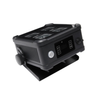 Luz de escenario recargable inalámbrica con batería HQLIT Dmx 4 Uds 20W impermeable Led Par IP65 luces de boda alimentadas por batería Dj Disco