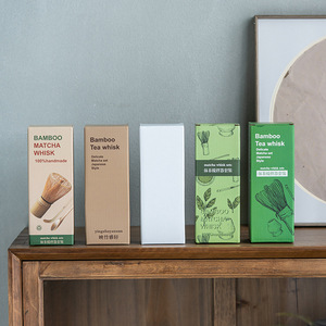 Nhật Bản Matcha Bộ Nghi Lễ tùy chỉnh Tre 3 cái 4 cái Matcha Whisk Bộ với muỗng muỗng và Chasen chủ - Product Image 2
