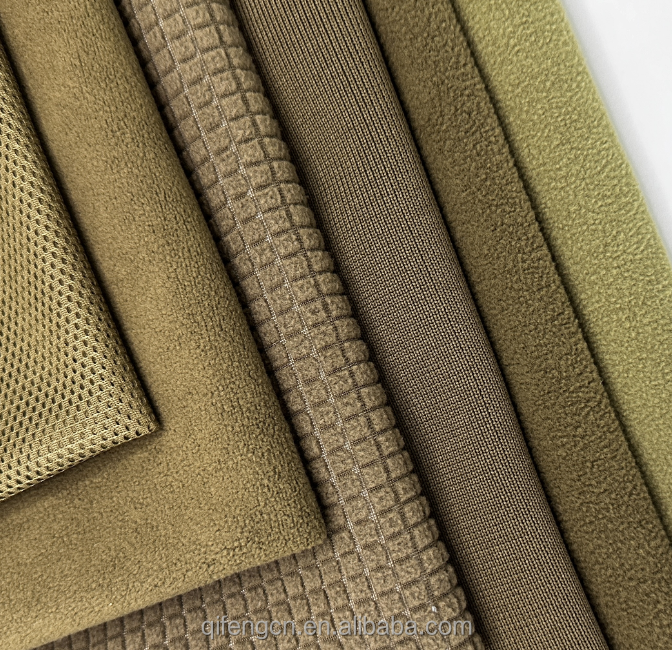Wholesale Eco-Friendly Anti-static Fleece Fabric Thermal Retention Thick Warm for Winter Outdoor Sportswear