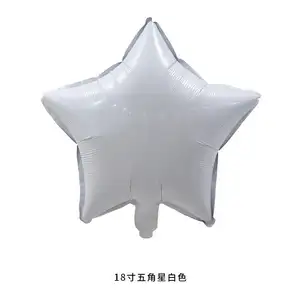 Balon Foil 40 18 12 inci untuk balon bentuk kustom produk baru untuk dijual mode baru balon ayam krom kartun huruf