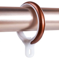 Anneau de suspension pour rideau, Anneau de traction, Anneau silencieux épaissi, Anneau à boucle circulaire, Anneau de suspension circulaire, Anneau de suspension, Tringle à rideau