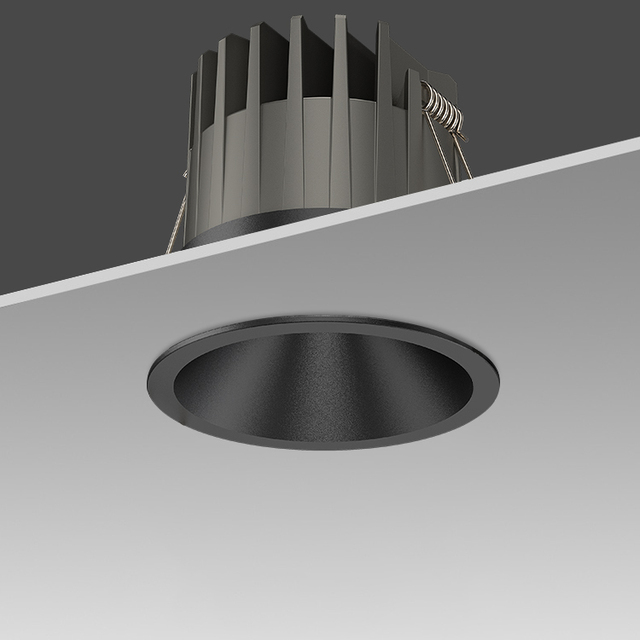 For High Quality Modern Ultra-Thin Commercial Indoor Hotel Project 5W 7W 12W 20W 30W 40W Recessed Mounted LED Spot Downlight