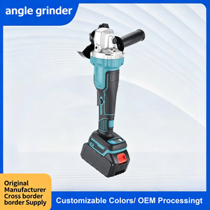 <b>Electric</b> Angle Grinder 125mm Battery Powered Brushless Motor Professional Grade Aluminum Alloy Body With Guard - Product Image 5