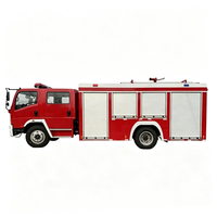 Camion-citerne Sino Truck HOWO 3000 litres / 3 m³ avec équipement de lutte contre l'incendie / Camion spécial à vendre