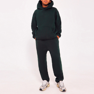 Conjuntos de sudadera de algodón orgánico para niños, conjunto de jogger de felpa francesa para niños, conjuntos de ropa para niños, conjuntos de chándal personalizados para niños, ropa infantil - Product Image 2
