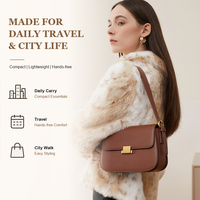 Luxe Designer Cuir Véritable Sacs de Dame Élégants Sacs à Aisselle Pochette Sac d'Épaule Fabricant OEM Gros