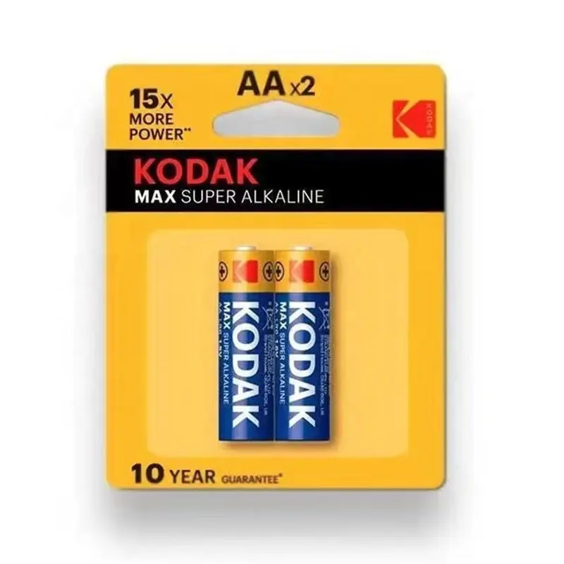 Pin Kiềm Kodak Aa Alkaline Aaa Kích Thước Lr6 Tùy Chỉnh Sản Xuất Tại Nhà Máy Pin Kiềm Kodak 1.5V Pin Khô No5