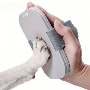 Stress-Free File Board, <b>Pad</b> With Elastic Handle for Easy Grooming, Dog Nail Sandpaper <b>Scratch</b> Board - Product Image 1