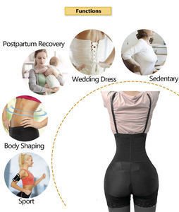 Women's Full Body Shapewear LangQin New Arrival High Compression Firm Control Thin Nylon Abdominal Board Post Surgery Tabla - Product Image 3