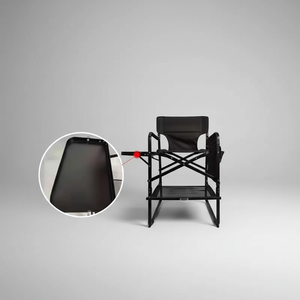 Silla Plegable <span class=keywords><strong>de</strong></span> Maquillaje <span class=keywords><strong>de</strong></span> Aleación <span class=keywords><strong>de</strong></span> Aluminio y Nailon para Artistas, Directores, Campismo, Hogar y Salón - Product Image 5
