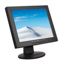 Moniteur LCD VGA TFT de 10 pouces Carré Moniteur d'ordinateur de bureau LED de 10.4 pouces