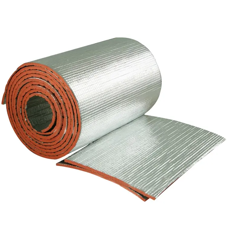 Material de isolamento térmico, barato preço de isolamento de folha de alumínio epe espuma isolamento do telhado