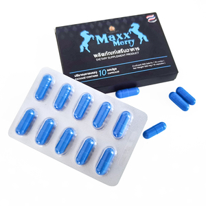 Thai Natural Food Supplements Maca Oyster Deer Antler Extract Immune Support <b>Capsules</b> 10 <b>Pills</b> Per Box for Adults - Product Image 6