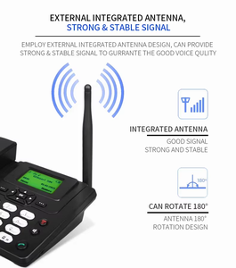 <span class=keywords><strong>Teléfono</strong></span> <span class=keywords><strong>Fijo</strong></span> Inalámbrico en Oferta, Doble SIM, Grabación, Radio FM, GSM, <span class=keywords><strong>Teléfono</strong></span> <span class=keywords><strong>Fijo</strong></span> Inalámbrico para Oficina y <span class=keywords><strong>Hogar</strong></span> - Product Image 5