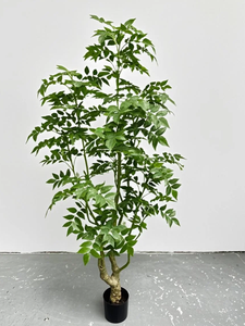 <span class=keywords><strong>Plumeria</strong></span> artificiel arbre en pot décoration intérieure et extérieure plantes vertes adaptées à la chambre hôtel maison bureau décoration - Product Image 5
