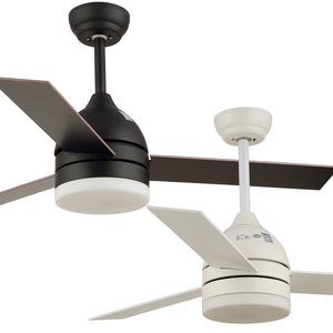 42 pulgadas estilo europeo eléctrica moderna de madera maciza palas ventilador de techo con luz Led - Product Image 2