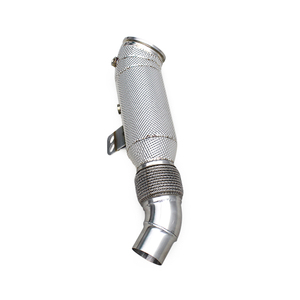 ท่อไอเสีย SUS304 แบบตรงรุ่น สำหรับ BMW M240 M240i M340i M440i 540i X5/X6 G05/G06 A90 B58 3.0T พร้อมแผ่นกันความร้อน ท่อตรงแบบ Test Downpipe - Product Image 1