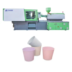 Fuhong factory plastic garbage / trash can making mold design and manufacturing FHG 360 ton servo injection molding machine