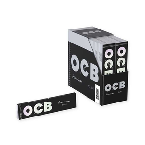 Slim White <b>Rolling</b> Paper <b>Box</b> Organic Paper King Size Classic Style Square Silicone Smooth Burn Low Accessories Boc X-boc-110 50 - Product Image 5