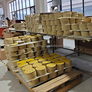 Sand Paper Manufacturing P80 Sandpaper Disc 5 Inch 125mm 8 Hole <strong>Hook</strong> <strong>and</strong> <strong>Loop</strong> Automotive Putty Sanding Disc Paper - Product Image 5