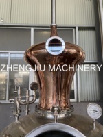 Équipement de distillerie de gin ZJ, alambic à gin infusé, machine à distiller les spiritueux, alambic à liqueur