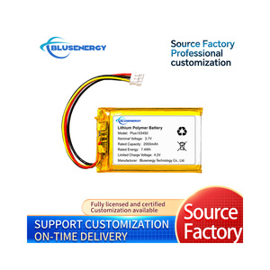 Batería de Polímero de Litio BLUSENERGY 3.7V 2000mAh Plus103450 para Electrónica de Consumo - Product Image 5