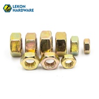 Mur Baut Heksagonal Baja Karbon LEKON DIN934 Grade 4/6/8/10/12 Custom A2-70 A4-80 Baja Tahan Karat M3/M4/M5/M6/M8/M12
