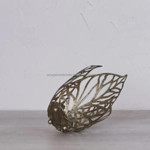 Portavelas decorativo de hoja de linterna de alta calidad Fabricante Venta caliente Portavelas decorativo grande - Product Image 5