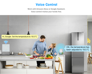 Tuya Akıllı Ev WiFi Termostat LED Dokunmatik Ekran 3A Programlanabilir Sıcaklık Kontrol Cihazı Daire Yerden Isıtma Sistemi - Product Image 4