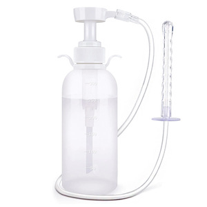 Hete Verkopende Vrouw Vagina En Homo Anale Seksspeeltje 300Ml Anale Douche 1 Mondstuk Klysma Rectale Douche Siliconen Bal Vaginale Anus Douche - Product Image 3