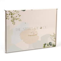 Caja de Cartón Corrugado Reciclable con Certificación FSC, Caja de Envío para Correo Aéreo, Caja de Compras de Papel con Corte Personalizado E-Flute